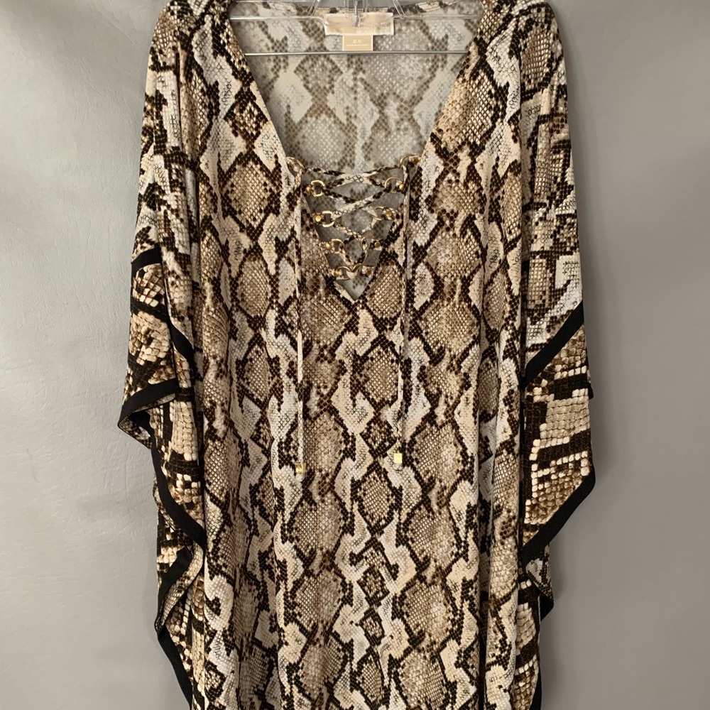 MICHAEL KORS- BRAND NEW SNAKESKIN SHIRT!